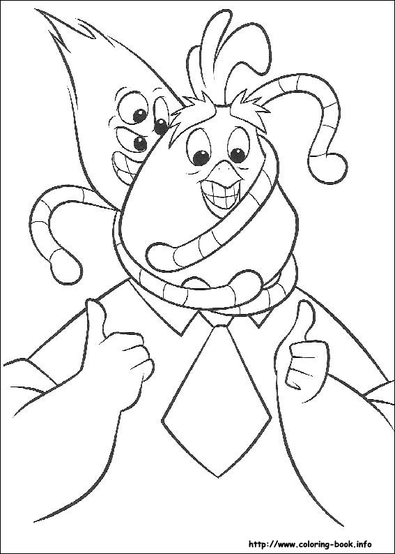 Chicken Little coloring picture